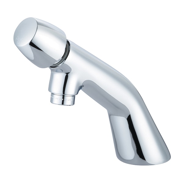 Deluxe Slow-Close Single Handle Basin Faucet, NPSM, Single Hole, Chrm